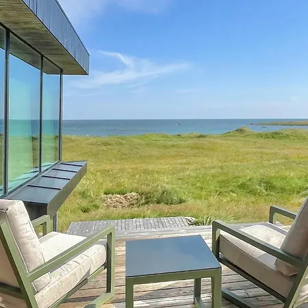 Nyaraló Beautiful In With House Sea View Borhaug